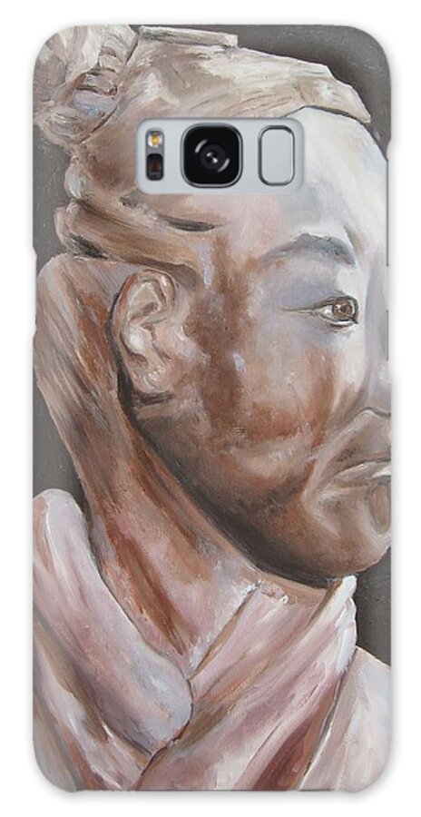Xian Galaxy Case featuring the painting Xian Warrior China by Lisa Boyd