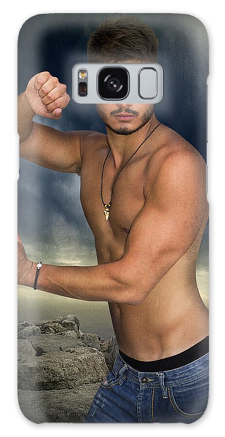 Gay Galaxy Case featuring the painting Yam by Mark Ashkenazi