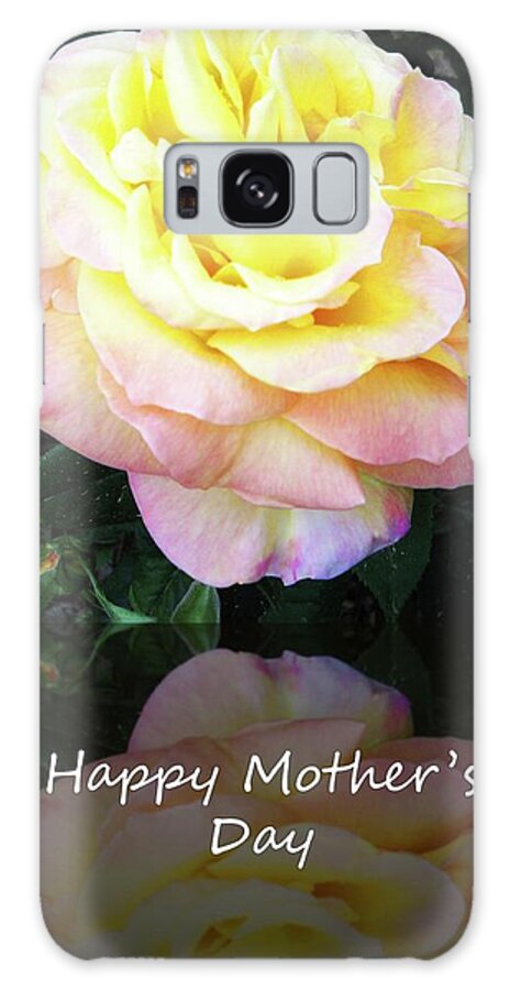 Photograph Galaxy Case featuring the photograph Yellow and Pink Mother's Day by Cynthia Westbrook
