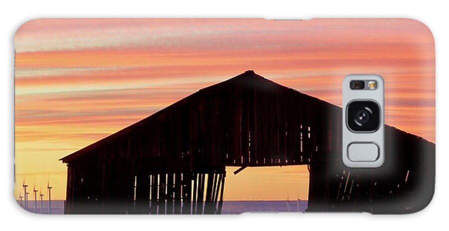 Barn Galaxy Case featuring the photograph Yesterday and Today at Sunset by Todd Kreuter