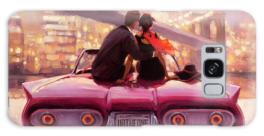 Love Galaxy Case featuring the painting You Are the One by Steve Henderson