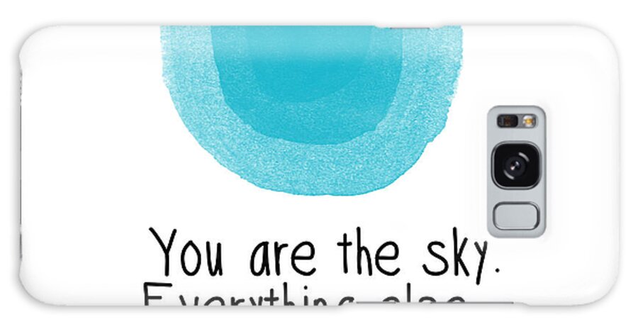 Sky Galaxy Case featuring the digital art You Are The Sky by Linda Woods