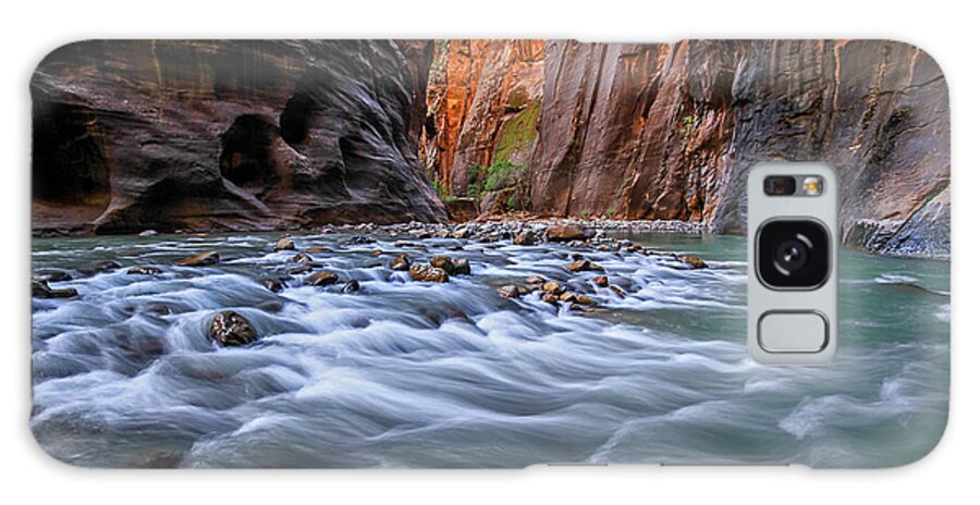 Zion Galaxy Case featuring the photograph Zion Narrows by Wesley Aston