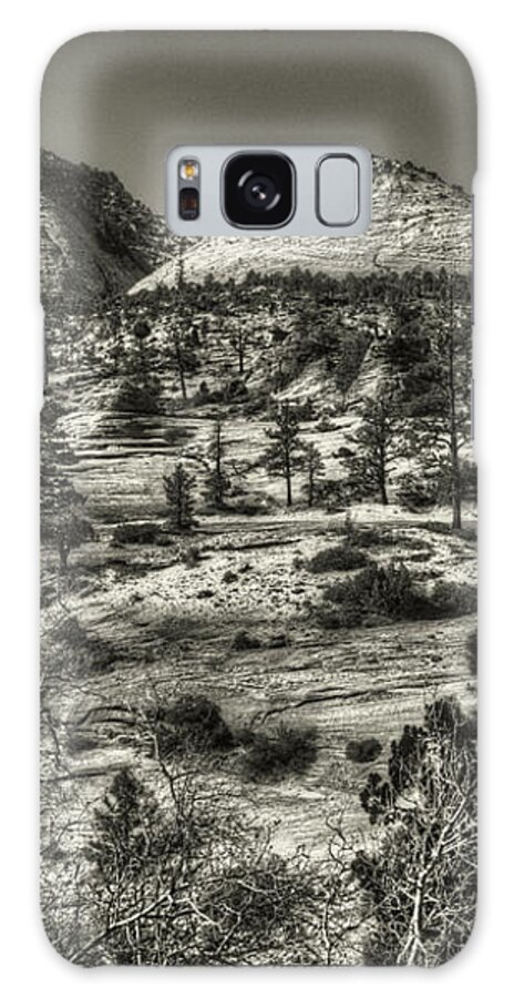 Uplifting Galaxy Case featuring the photograph Zion National Park along Rt 9 by Roger Passman