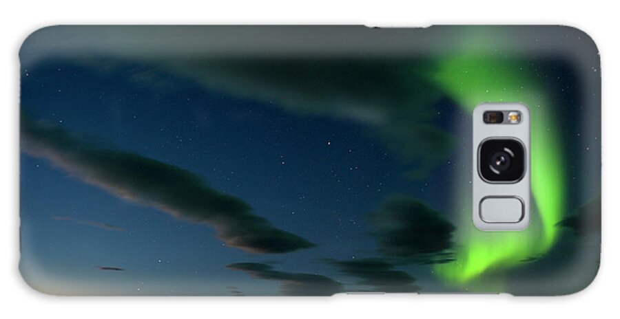 Scenics Galaxy Case featuring the photograph Aurora Borealis, Iceland #1 by Subtik
