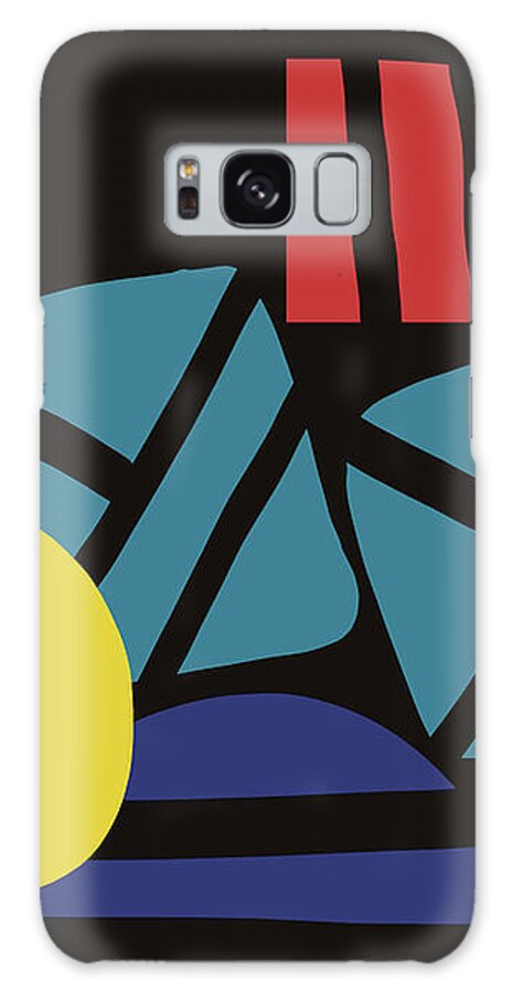 Abstract Galaxy Case featuring the digital art Colorful Bento 3- Art by Linda Woods #1 by Linda Woods
