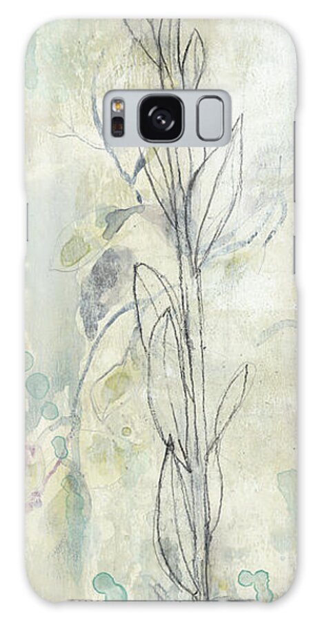 Botanical Galaxy Case featuring the painting Contour Stem I #1 by Jennifer Goldberger