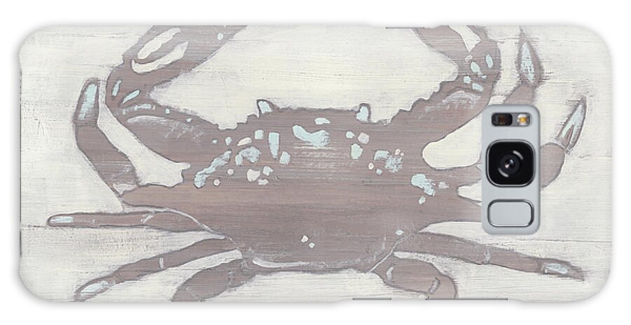 Coastal & Tropical Galaxy Case featuring the painting Driftwood Silhouette II #1 by June Erica Vess