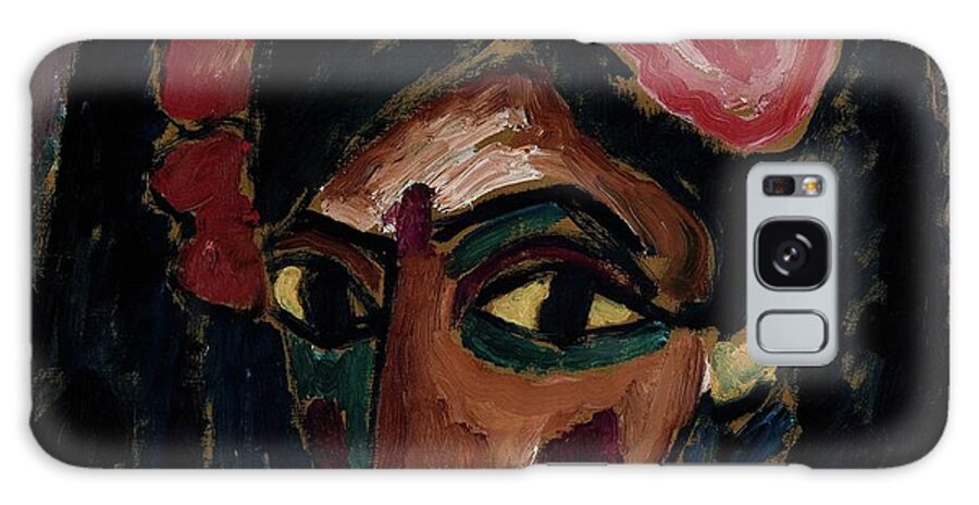 Egyptian Galaxy Case featuring the painting Egyptian Girl by Alexej Von Jawlensky
