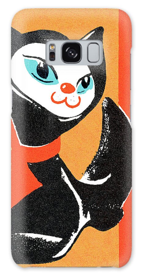 Animal Galaxy Case featuring the drawing Kitten #1 by CSA Images