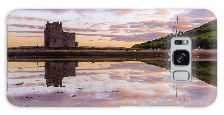 Arran Galaxy Case featuring the photograph Lochranza Castle, Arran #1 by David Ross