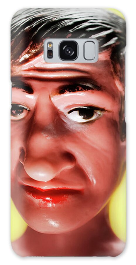 Adult Galaxy Case featuring the drawing Man With Big Nose #1 by CSA Images