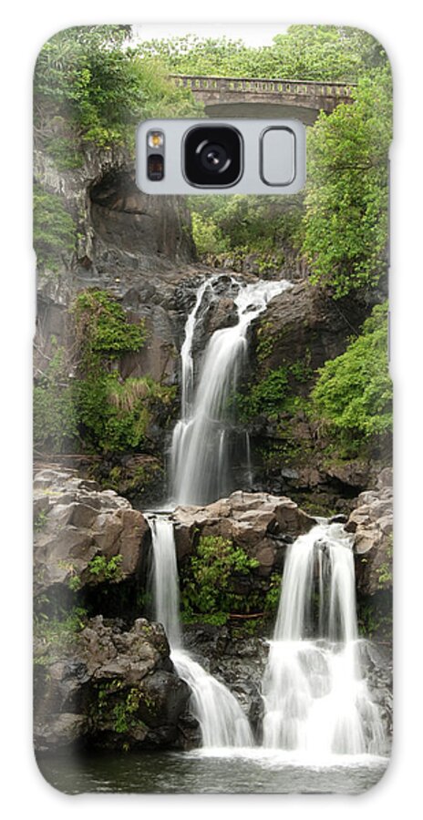 Tropical Rainforest Galaxy Case featuring the photograph Maui&8217s Seven Sacred Pools #1 by 400tmax
