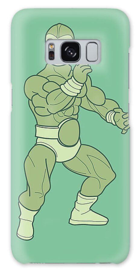 Adult Galaxy Case featuring the drawing Mexican Wrestler #1 by CSA Images