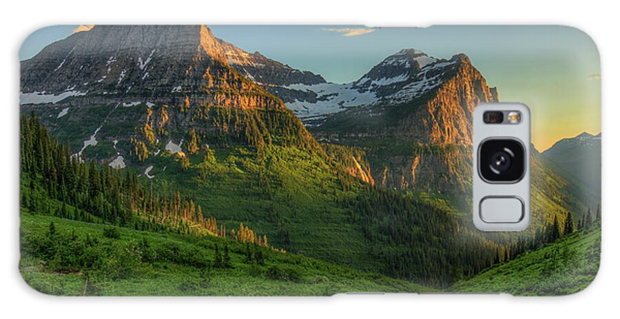 Mountains That Beckon Galaxy Case featuring the photograph Mountains That Beckon #1 by Bill Sherrell