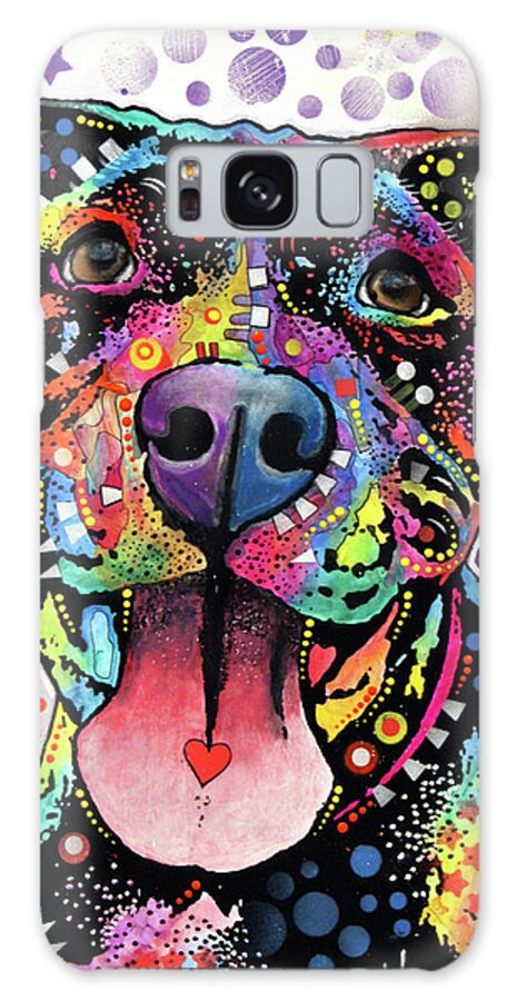 Ms Understood Galaxy Case featuring the mixed media Ms Understood #1 by Dean Russo