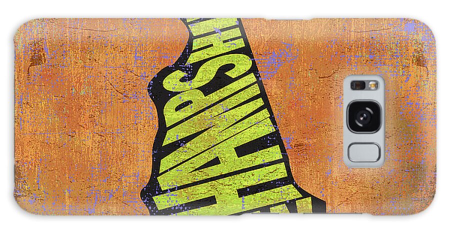 State Galaxy Case featuring the mixed media New Hampshire #1 by Art Licensing Studio