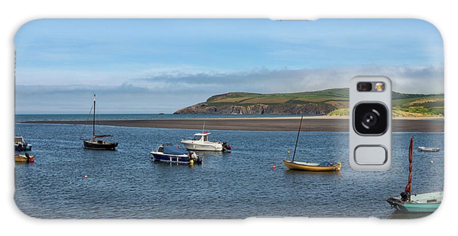Pembrokeshire Galaxy Case featuring the photograph Newport Bay by Mark Llewellyn