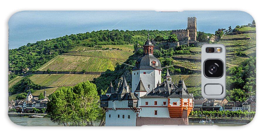 Europe Galaxy Case featuring the photograph Pfalzgrafenstein Castle #1 by Donald Pash