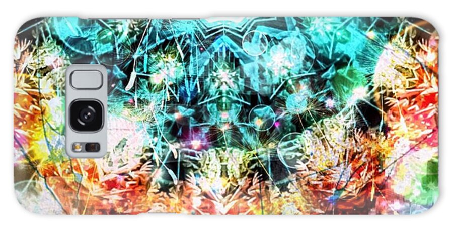 Wall Art Galaxy Case featuring the digital art Quantum theory by Cepiatone Fine Art Callie E Austin