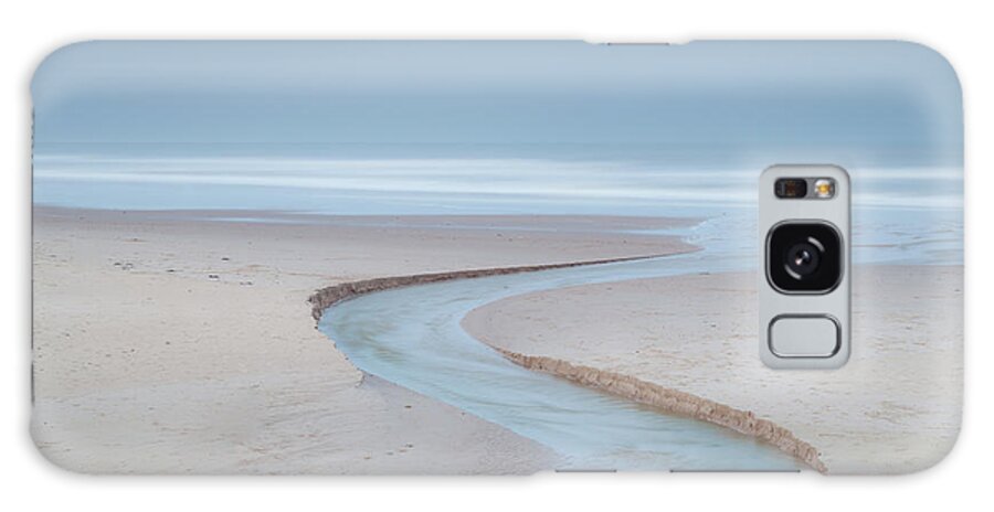 Beach Galaxy Case featuring the photograph S #1 by Anita Nicholson