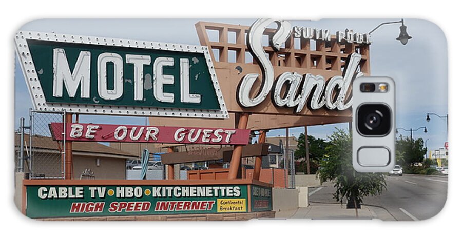 Motel Galaxy Case featuring the photograph Sands Motel #1 by Matthew Bamberg