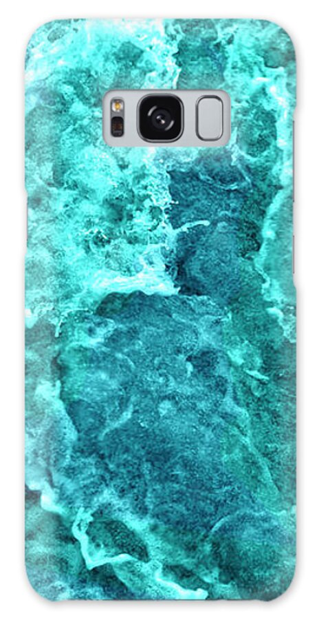 Abstract Galaxy Case featuring the photograph Sea Spray IIi by Vision Studio