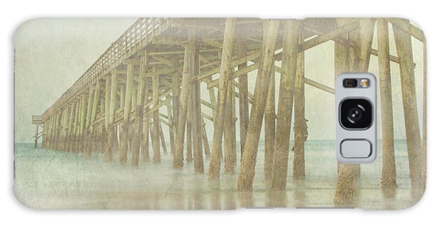 Pier Galaxy Case featuring the photograph Twilight Pier I #1 by Barbara Simmons