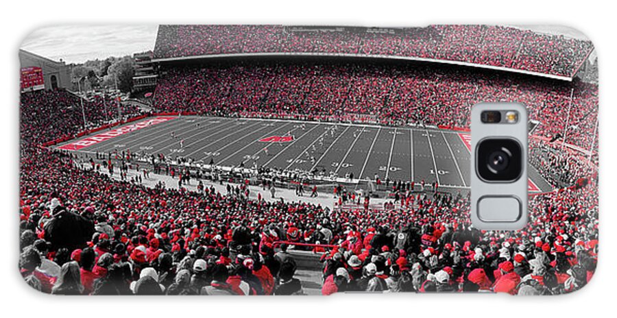 Photography Galaxy Case featuring the photograph University Of Wisconsin Football Game #1 by Panoramic Images