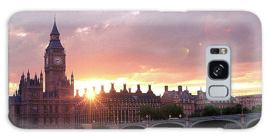 Scenics Galaxy Case featuring the photograph Westminster Bridge And Big Ben In #1 by Thinkstock Images
