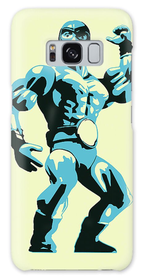 Action Galaxy Case featuring the drawing Wrestler #1 by CSA Images