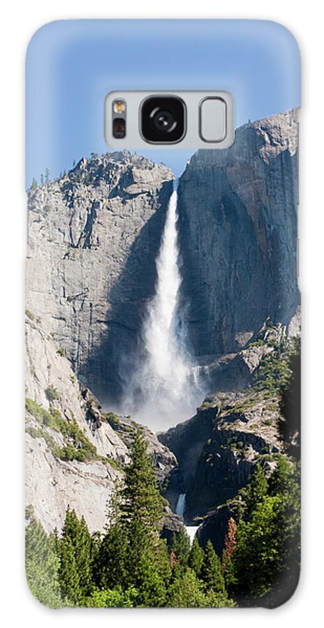 Tranquility Galaxy Case featuring the photograph Yosemite Falls In Spring #1 by Mark Miller Photos