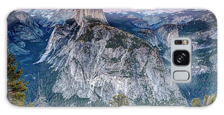 Glacier Galaxy Case featuring the photograph 1189 Glacier Point Yosemite National Park by Steve Sturgill