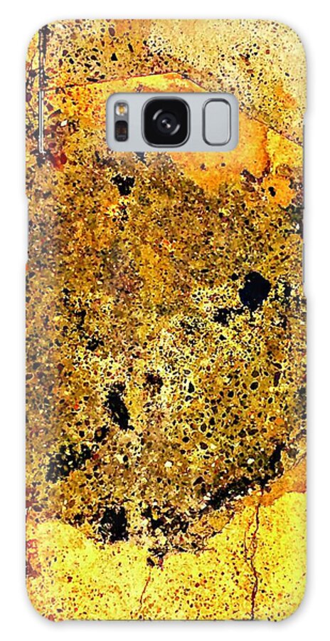 Abstract Photograph Galaxy Case featuring the mixed media 123 Gold39   faa by Michael Bobay