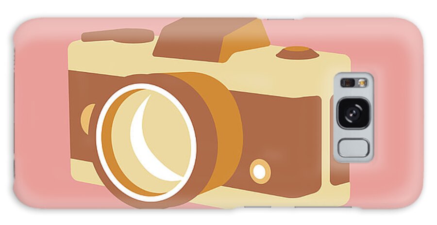 Camera Galaxy Case featuring the drawing Camera #13 by CSA Images