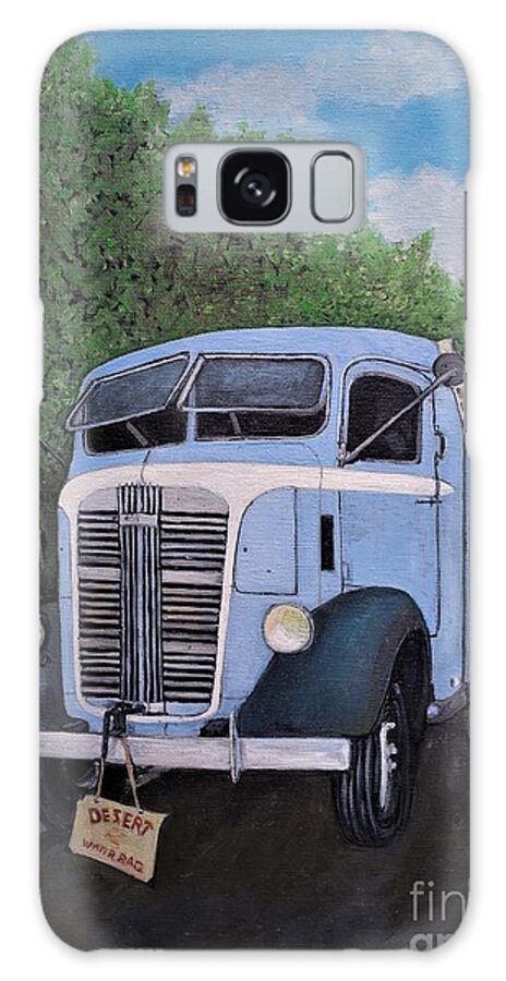 Gmc Trucks Galaxy Case featuring the painting 1937 Gmc Coe by Reb Frost