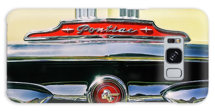 Vehicle Galaxy Case featuring the photograph 1953 Pontiac Grille by Scott Norris