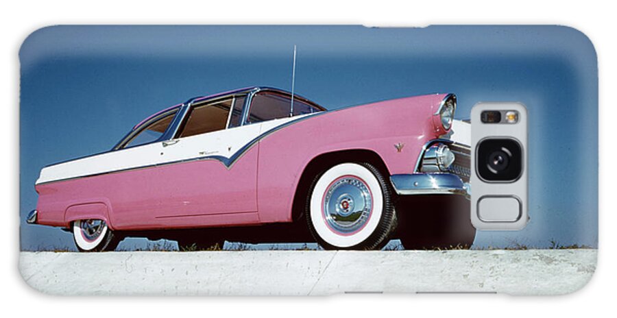 Business Finance And Industry Galaxy Case featuring the photograph 1954 Ford Fairlane by Yale Joel