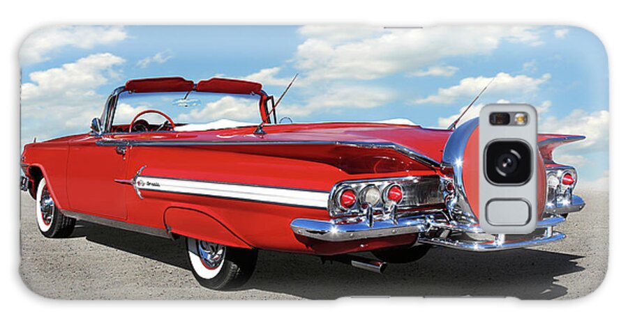 1960 Impala Galaxy Case featuring the photograph 1960 Chevy Impala Convertible by Mike McGlothlen