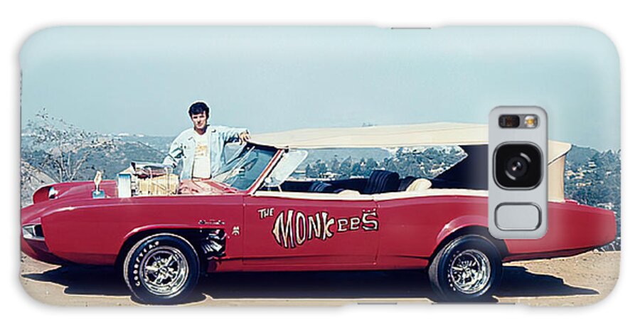 Vintage Galaxy Case featuring the photograph 1967 Monkee Mobile Designed By George Barris by Retrographs