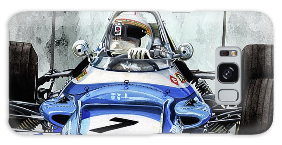 Art Galaxy Case featuring the painting 1969 Matra MS80 by Simon Read