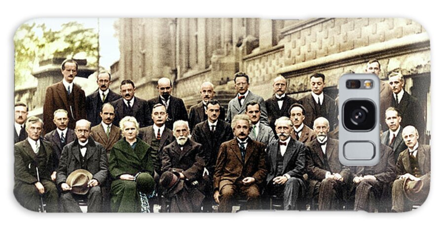 20th Century Galaxy Case featuring the photograph 5th Solvay Conference Of 1927 #2 by Science Source