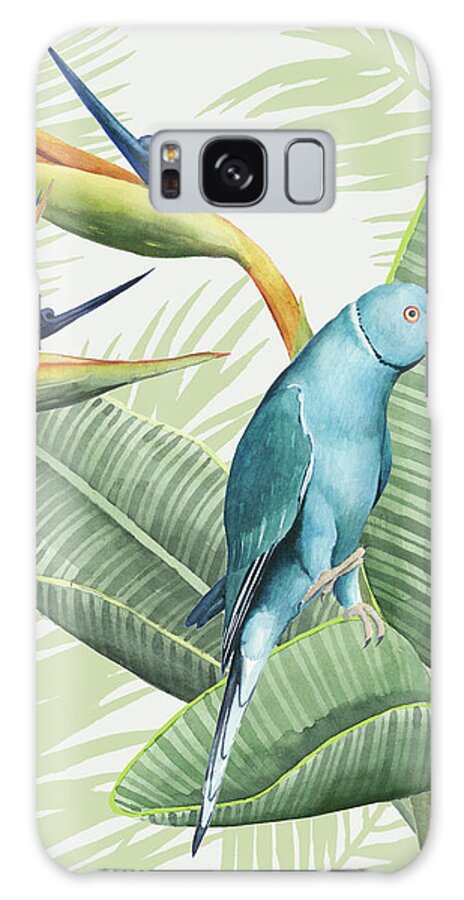 Animals & Nature Galaxy Case featuring the painting Avian Paradise IIi #2 by Grace Popp