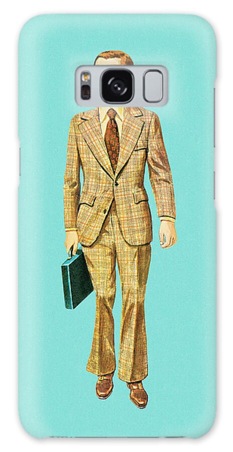 Administration Galaxy Case featuring the drawing Businessman #2 by CSA Images