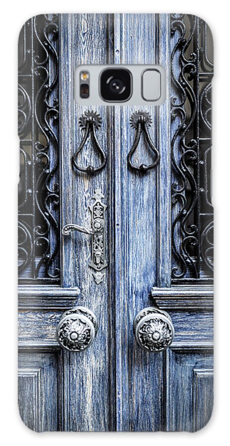 Handle Galaxy Case featuring the photograph Classic Style Door #2 by 123ducu
