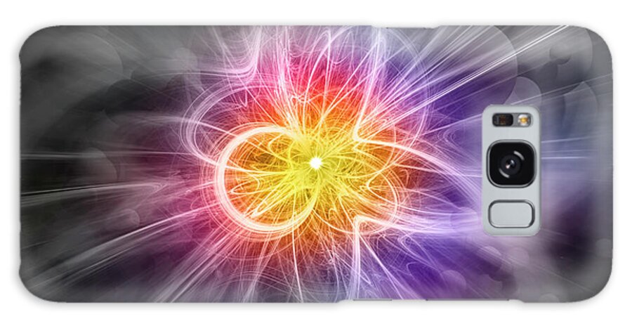 Hadron Galaxy Case featuring the photograph High Energy Particle Collision #2 by Giroscience/science Photo Library