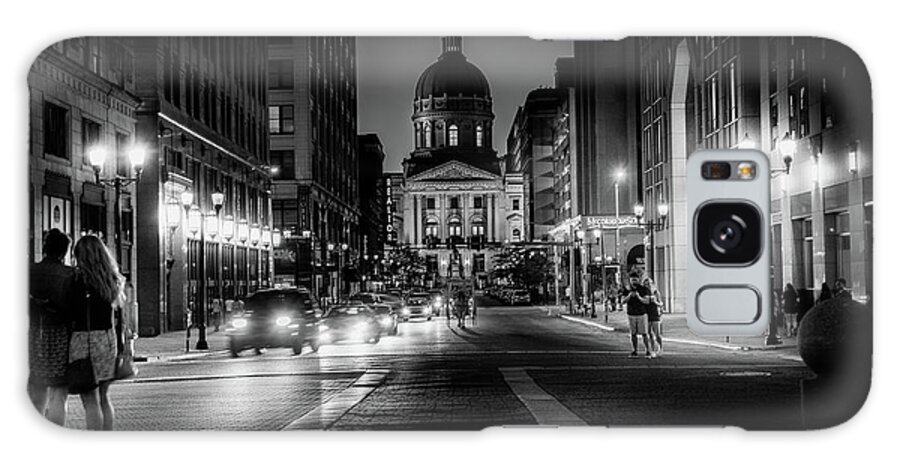 Indianapolis Galaxy Case featuring the photograph Indiana Statehouse #2 by FineArtRoyal Joshua Mimbs