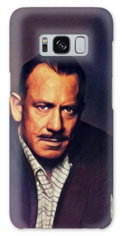 John Galaxy Case featuring the painting John Steinbeck, Literary Legend #2 by Esoterica Art Agency
