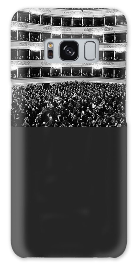 La Scala Galaxy Case featuring the photograph La Scala Opera House #3 by Alfred Eisenstaedt