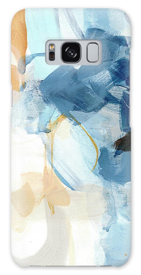 Abstract Galaxy Case featuring the painting Low Tide #2 by Christina Long